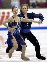 French pair leads in NHK Trophy ice dancing
